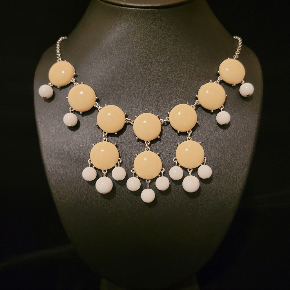 Estate Lucite Bubble Necklace